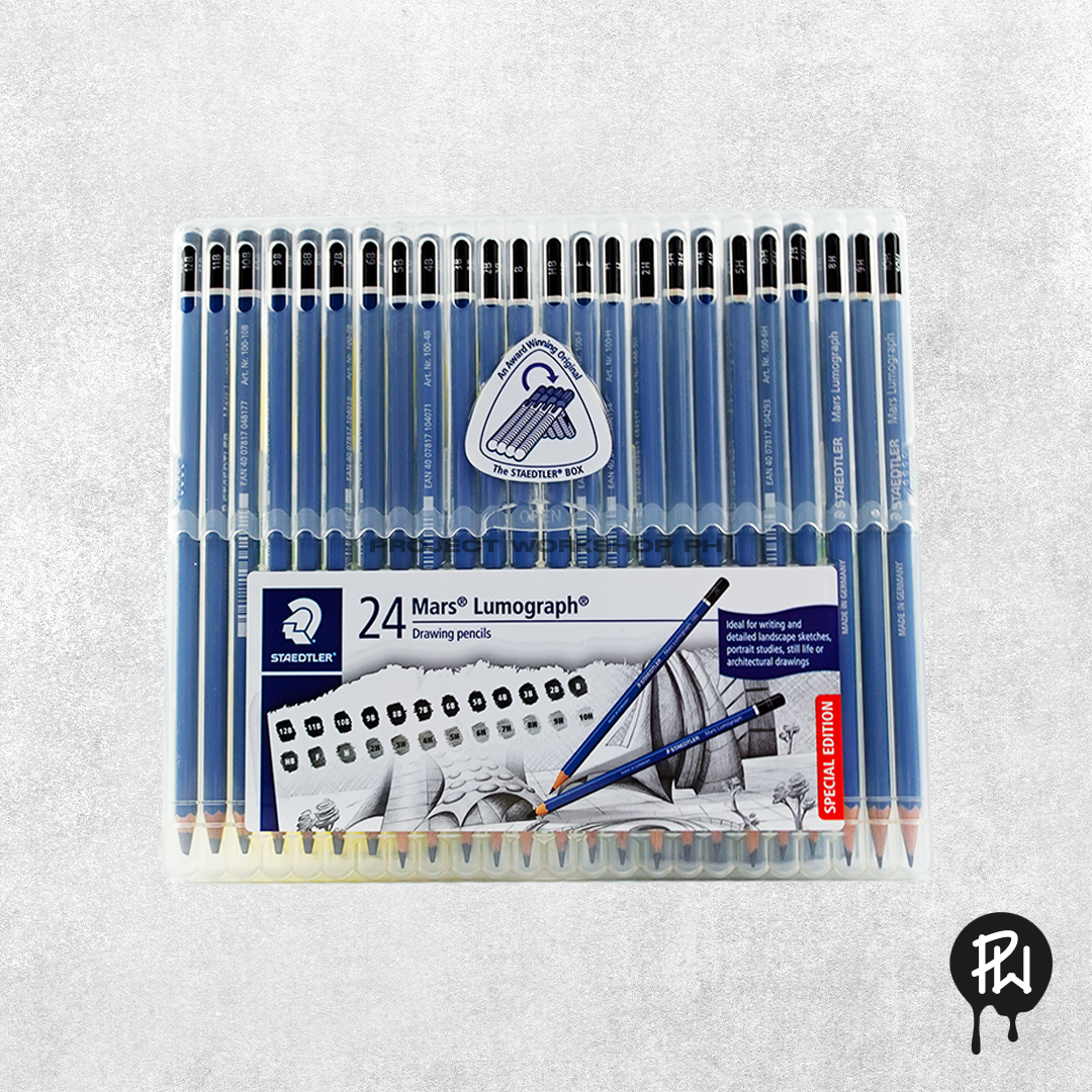 10 Packs: 12 ct. (120 total) Staedtler® Mars® Lumograph® Drawing Pencils -  Walmart.com